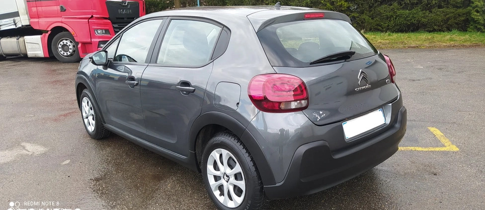 Citroen C3 cena 25999 przebieg: 111738, rok produkcji 2016 z Chodzież małe 529